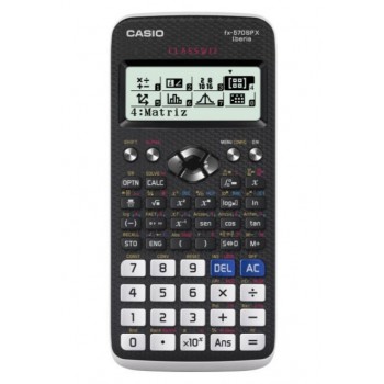 Casio FX-570SP X calculadora Bolsillo Pantalla de calculadora Negro FX-570SPXII