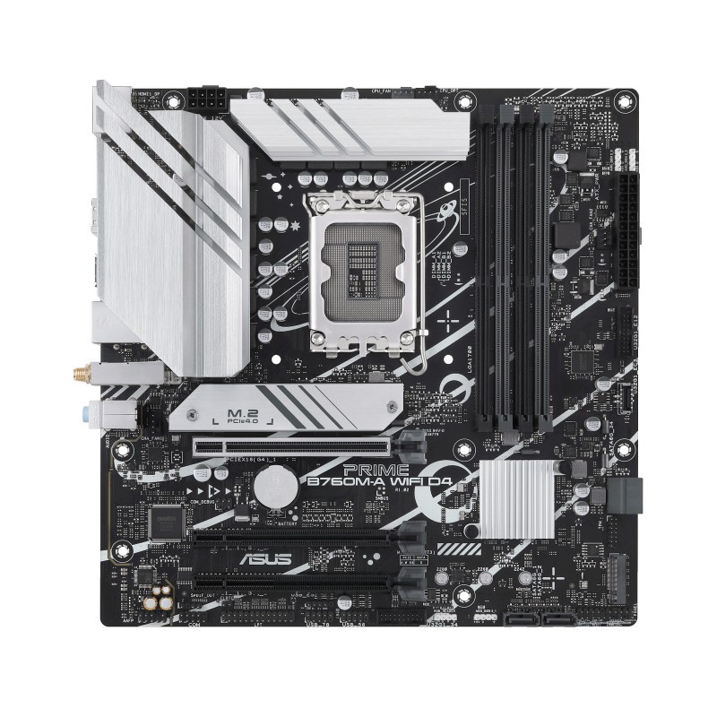 ASUS PRIME B760M-A WIFI D4 - LGA 1700 - micro ATX - 90MB1CX0-M0EAY0