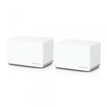 Mercusys HALO H70X (2-PACK) Doble banda (2,4 GHz   5 GHz) Wi-Fi 6 (802.11ax) Blanco 3 Interno HALO H70X(2-PACK)
