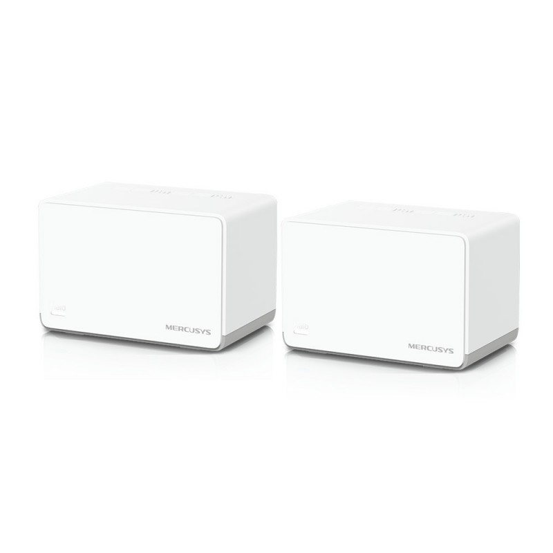 Mercusys HALO H70X (2-PACK) Doble banda (2,4 GHz   5 GHz) Wi-Fi 6 (802.11ax) Blanco 3 Interno HALO H70X(2-PACK)