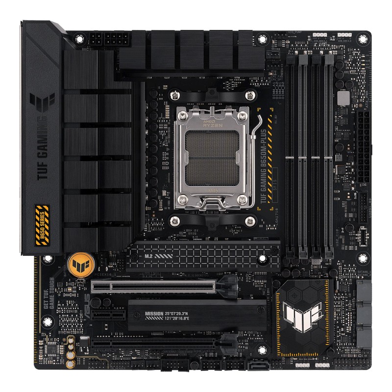 ASUS TUF GAMING B650M-PLUS - Socket AM5 - micro ATX - AMD B650 90MB1BG0-M0EAY0