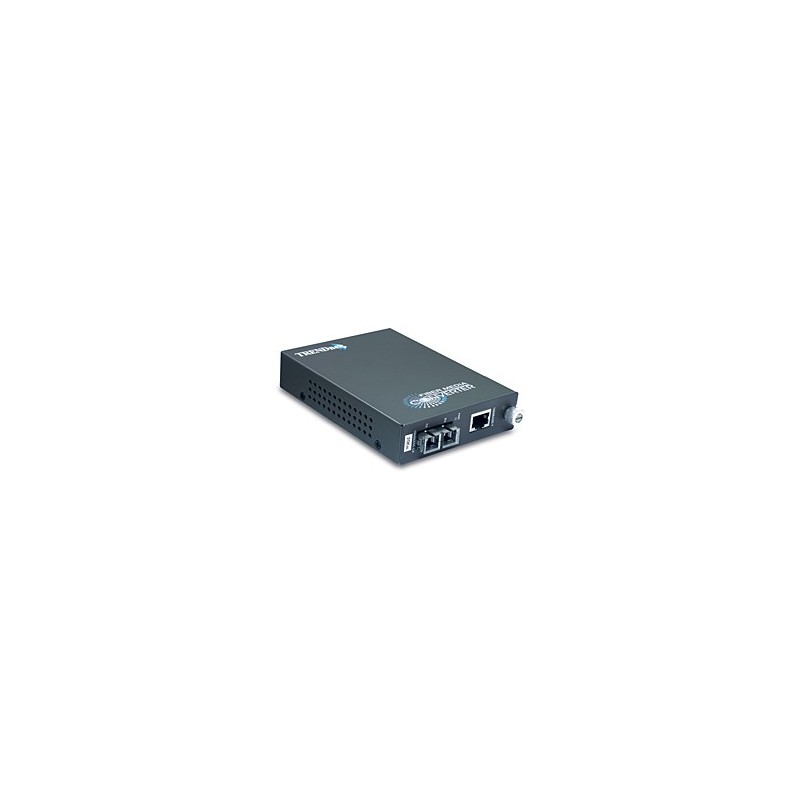 Trendnet TFC-1000S20 convertidor de medio 2000 Mbit s 1310 nm Monomodo Gris