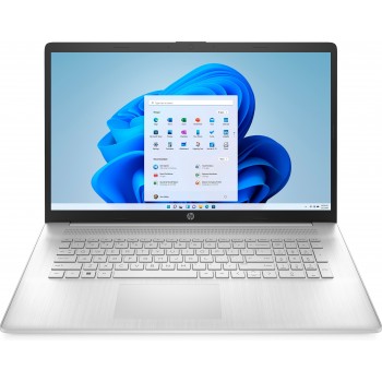 HP 17-cn0018ns Plata - 17.3" - Intel Celeron - 4GB - 128GB SSD - Windows 11 Home in S mode 6E2S4EA
