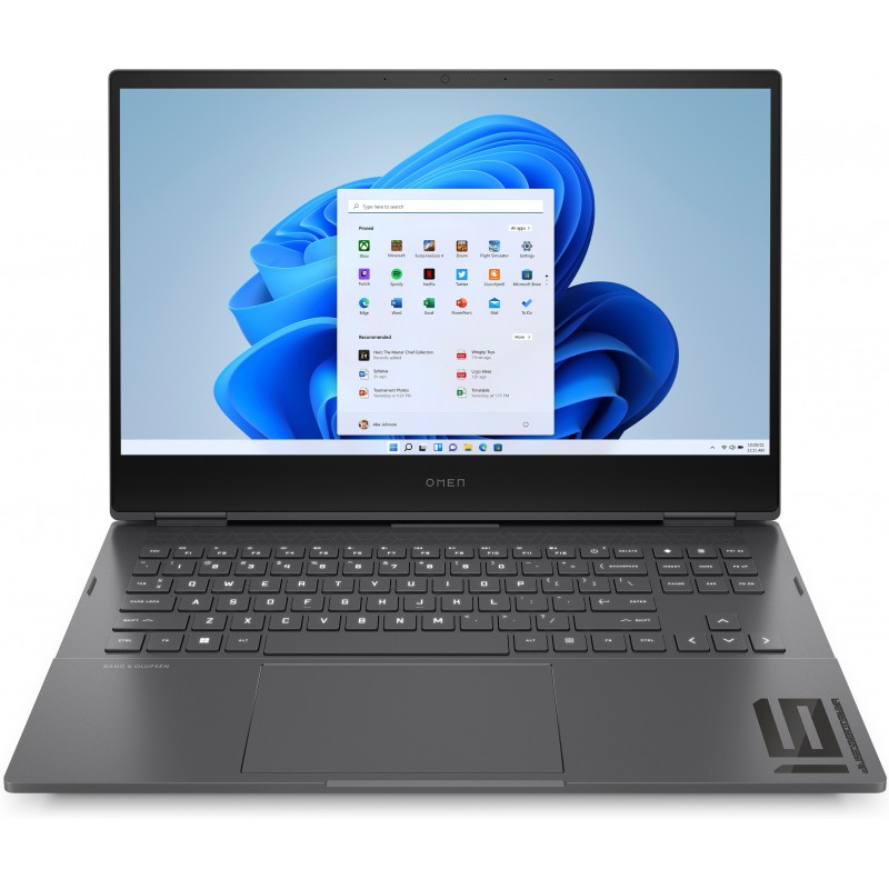 HP OMEN 16-n0012ns Plata - 16.1" - AMD Ryzen 7 - 16GB - 512GB SSD - NVIDIA GeForce RTX 3050 Ti - Win 6P001EA