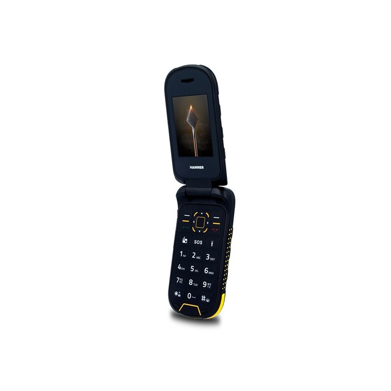 myPhone Hammer Bow 6,1 cm (2.4") 120 g Negro, Amarillo Teléfono con cámara TLMYHABOW2G