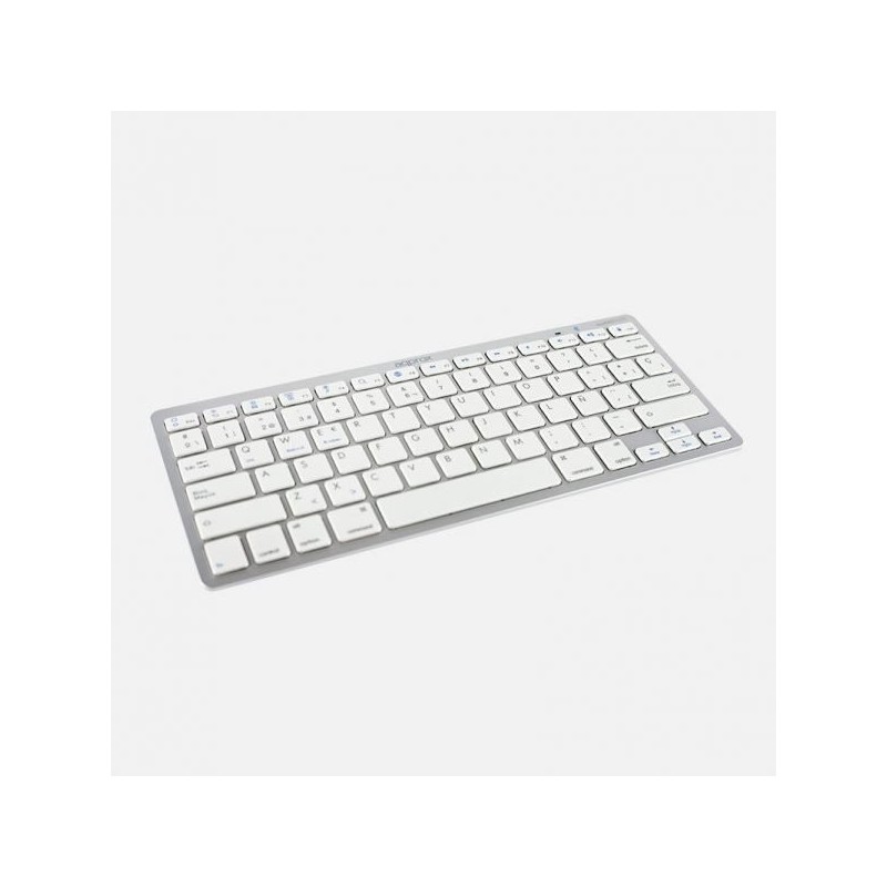Approx APPMX300BTS teclado Bluetooth QWERTY Español Plata