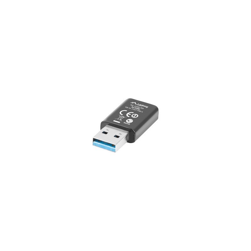 Lanberg NC-1200-WI adaptador y tarjeta de red WLAN 5000 Mbit s
