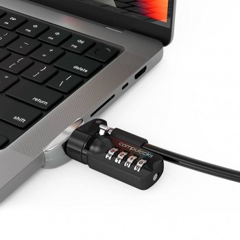 Compulocks MBPR14LDG01CL cable antirrobo Plata