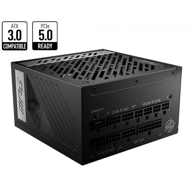 MSI MPG A850G PCIE5 80 PLUS Gold 850W 306-7ZP7B11-CE0