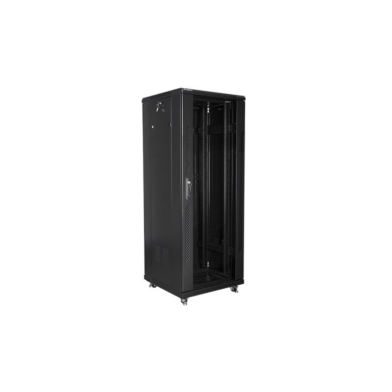 Lanberg FF01-6632-12B armario rack 32U Rack o bastidor independiente Negro