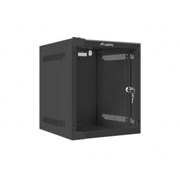 Lanberg WF10-2306-10B armario rack 6U Bastidor de pared Negro