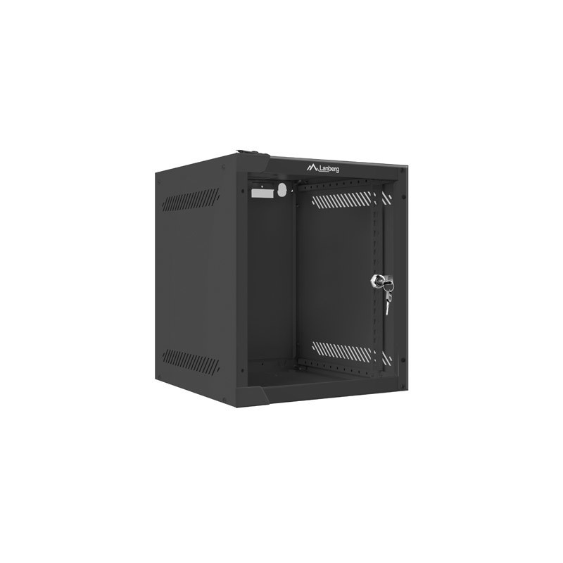 Lanberg WF10-2306-10B armario rack 6U Bastidor de pared Negro