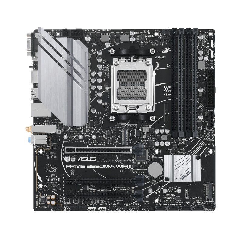 ASUS PRIME B650M-A WIFI II - Socket AM5 - micro ATX - AMD B650 90MB1EG0-M0EAY0