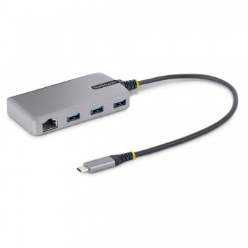 StarTech.com 5G3AGBB-USB-C-HUB hub de interfaz USB 3.2 Gen 1 (3.1 Gen 1) Type-C 5000 Mbit s Gris