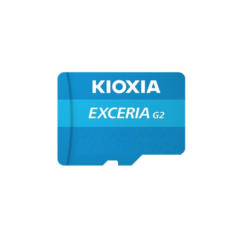 Kioxia EXCERIA G2 128 GB MicroSDHC UHS-III Clase 10 LMEX2L128GG2
