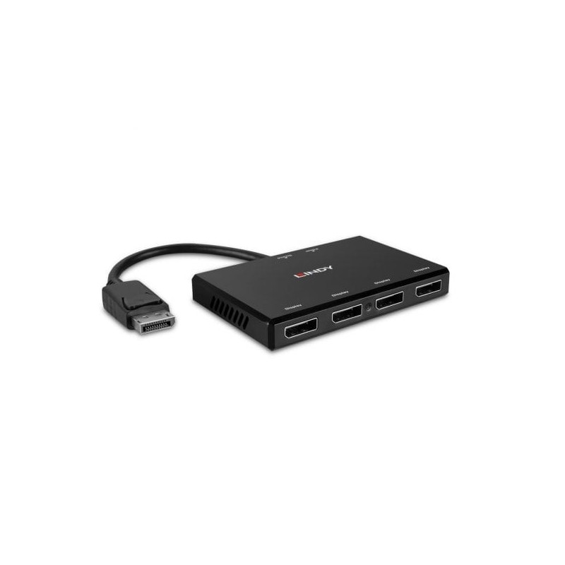 Lindy 38431 hub de interfaz Negro