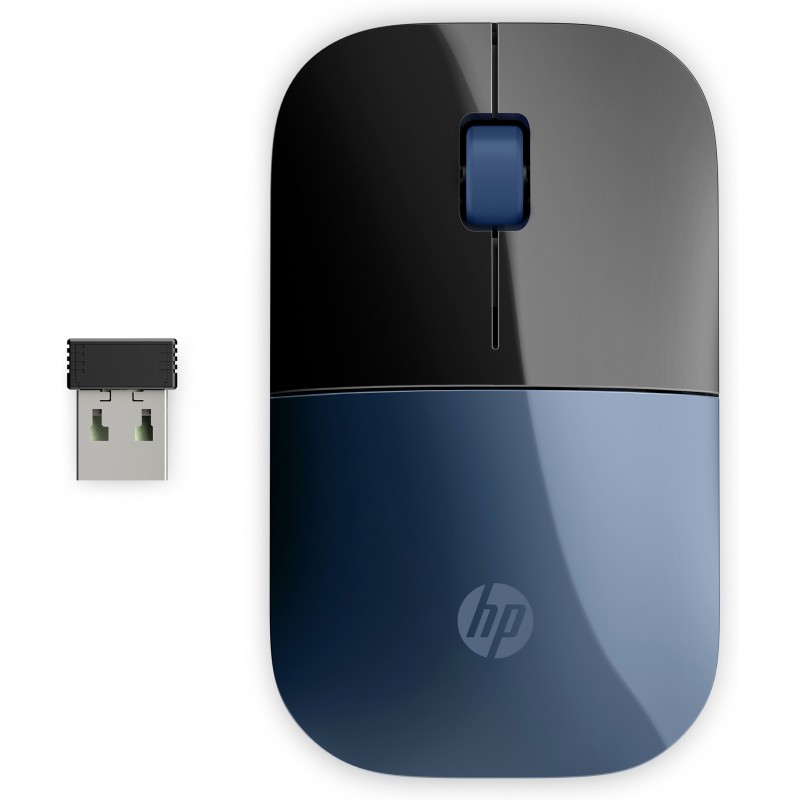 HP Ratón inalámbrico azul Z3700 V0L81AA
