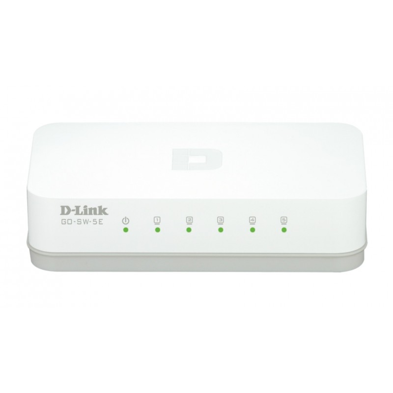 D-Link GO-SW-5E E switch No administrado Fast Ethernet (10 100) Blanco