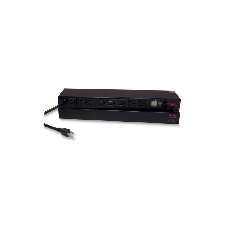 APC AP7900B unidad de distribución de energía (PDU) 8 salidas AC 1U Negro