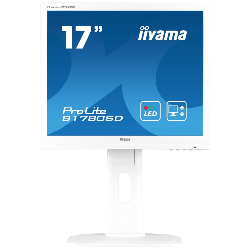 iiyama ProLite B1780SD - 17" - LED - Blanco B1780SD-W1
