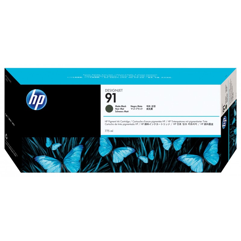 HP 91 - Cartucho de impresión - 1 x negro mate pigmentado C9464A