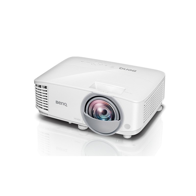 Benq MW826ST, 3400 lúmenes ANSI, DLP, WXGA (1280x800), 20000 1, 16 10, 1524 - 3048 mm (60 - 120") 9H.JGE77.13E
