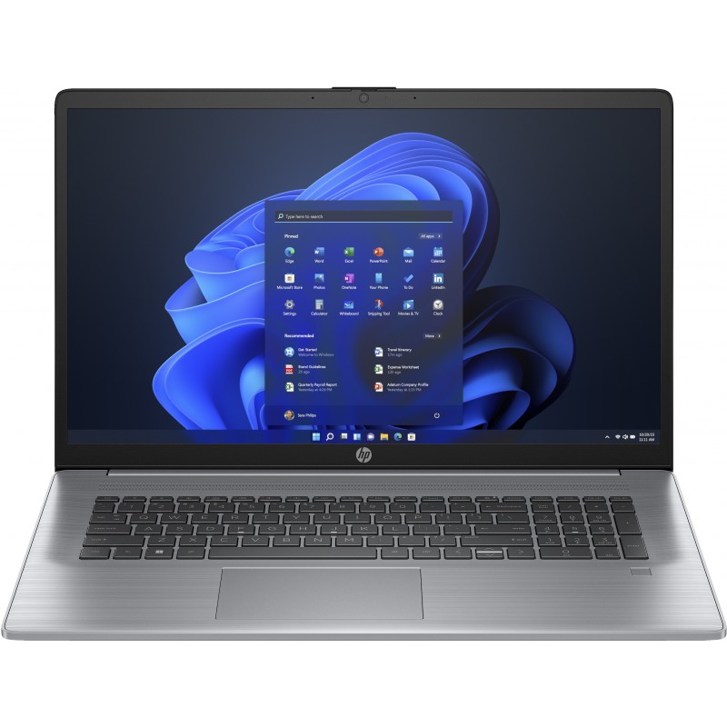 HP 470 G10 Gris - 17.3" - Intel Core i7 - 32GB - 1000GB SSD - NVIDIA GeForce MX550 - Windows 11 Pro 816C3EAABE