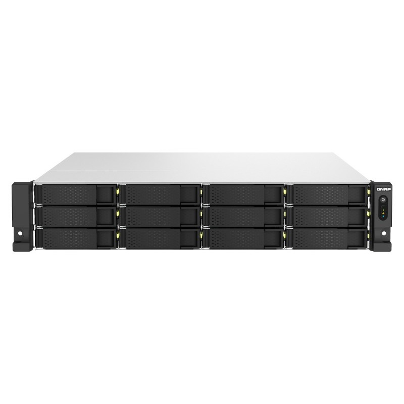 QNAP TS-H1887XU-RP NAS Bastidor (2U) Ethernet Negro, Blanco E-2336 TS-H1887XU-RP-E2336-32G
