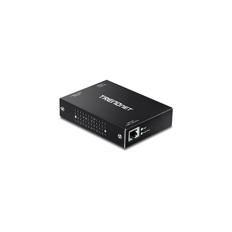 Trendnet TPE-E100 repetidor y transceptor 800 Mbit s Negro