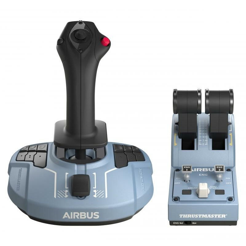 Thrustmaster Airbus Edition Negro, Azul USB Palanca de mando Analógico Digital PC 2960842