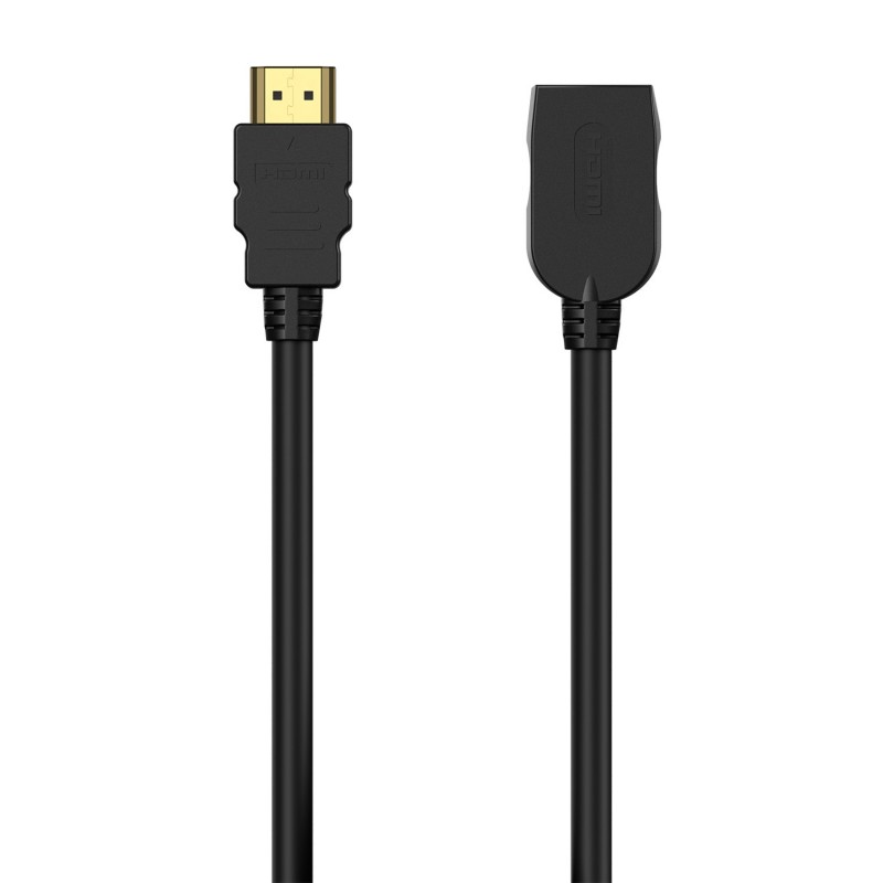 AISENS Cable HDMI V2.0 Prolongador Premium Alta Velocidad   Hec 4K@60Hz 18Gbps, A M-A H, Negro, 1.0M A120-0544