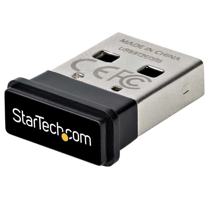 StarTech.com Adaptador USB a Bluetooth 5.0, Dongle Conversor para Ordenador Portátil Teclado Ratón,  USBA-BLUETOOTH-V5-C2