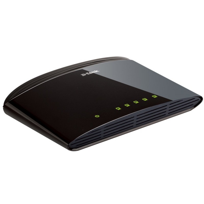 D-Link DES-1005D No administrado Fast Ethernet (10 100) Negro DES-1005D E