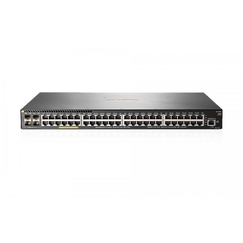 Hewlett Packard Enterprise Aruba 2540 48G PoE+ 4SFP+, Conmutador de red administrado, L2, Gigabit Et JL357AABB