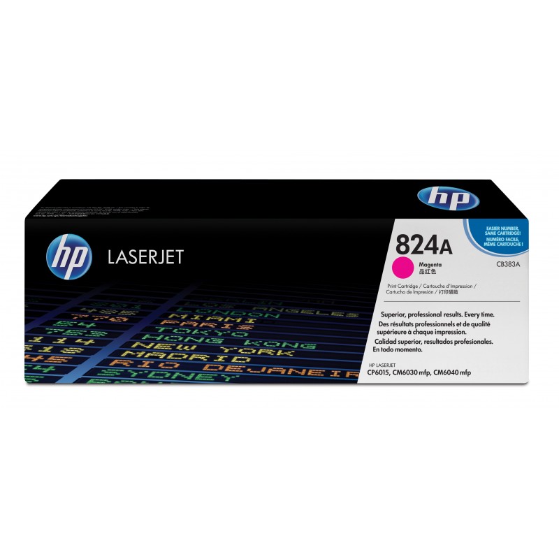 HP - Cartucho de tóner - 1 x magenta - 21000 páginas CB383A