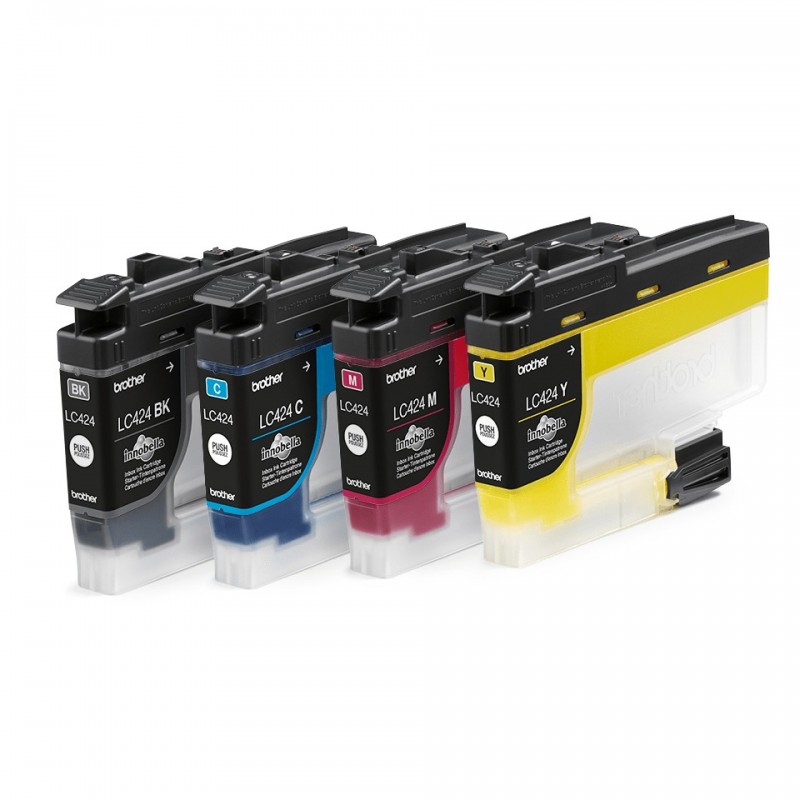 PACK 4 TINTAS BK C M Y LC424VAL