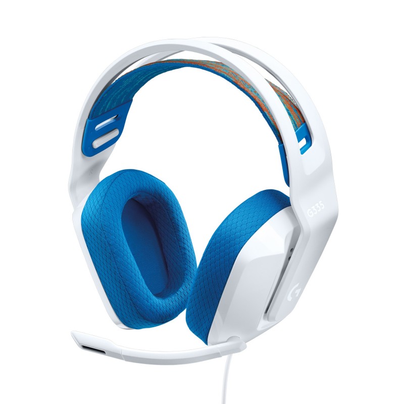 G335 Wired Gaming Headset - WHITE - EMEA 981-001018