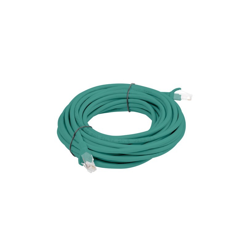 LATIGUILLO DE RED LANBERG PCU6-10CC-0500-G - RJ45 - UTP - CAT 6 - 5M - VERDE