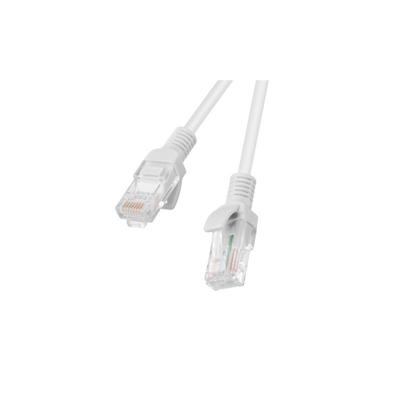 LATIGUILLO DE RED LANBERG PCU6-10CC-0500-S - RJ45 - UTP - CAT 6 - 5M - GRIS