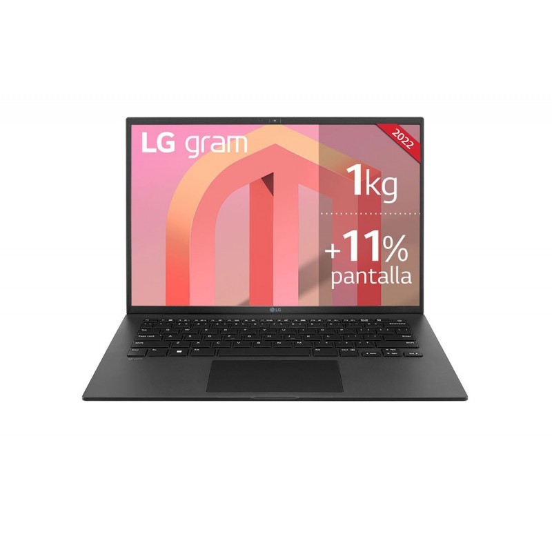 (Reacondicionado) LG Gram 14Z90Q Negro - 14" - Intel Core i5 - 8GB - 512GB SSD - Windows 11 Home 14ZB90Q-G.AA55B