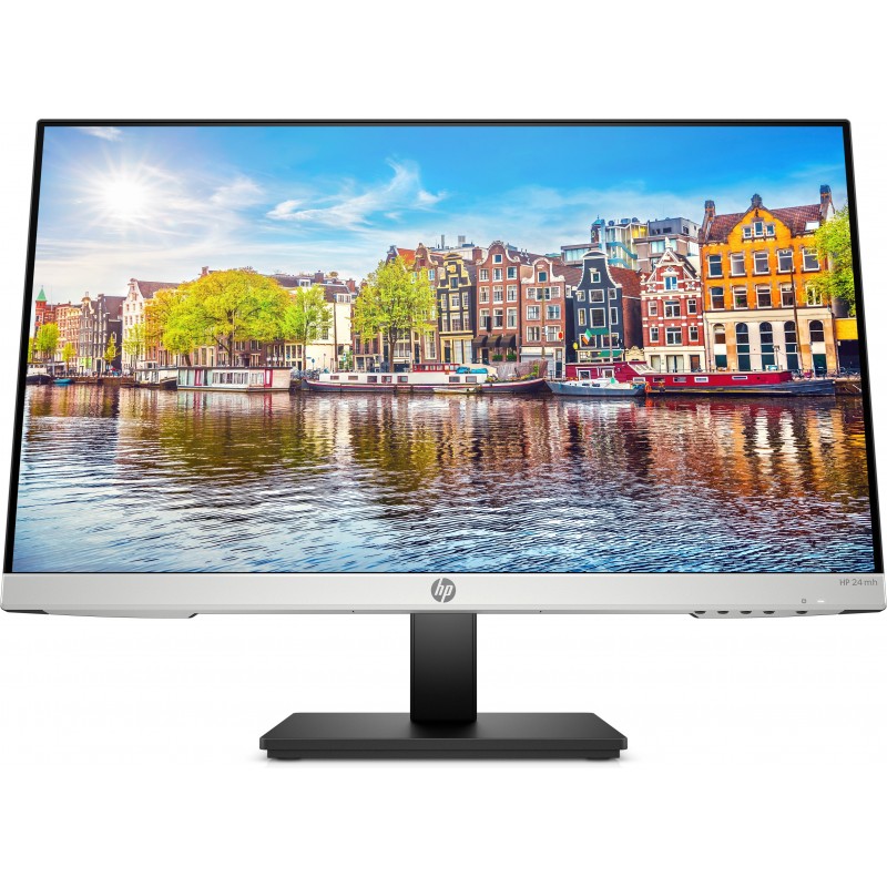 HP 24mh - 23.8" Full HD - IPS - Gris, Plata - 60Hz 1D0J9E9