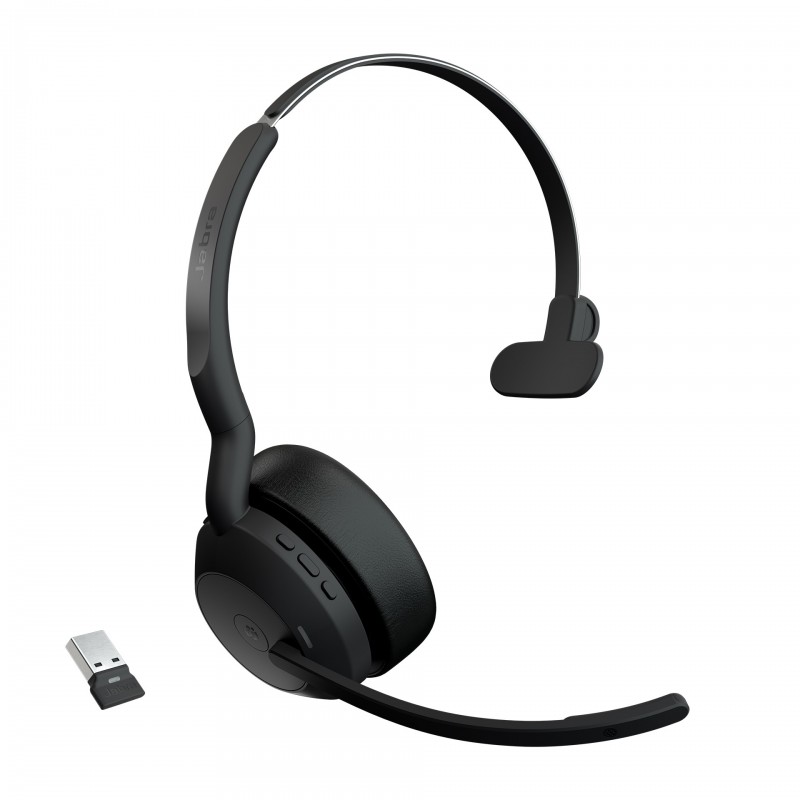 Jabra Evolve2 55 Link380a MS Mono Negro 25599-899-999