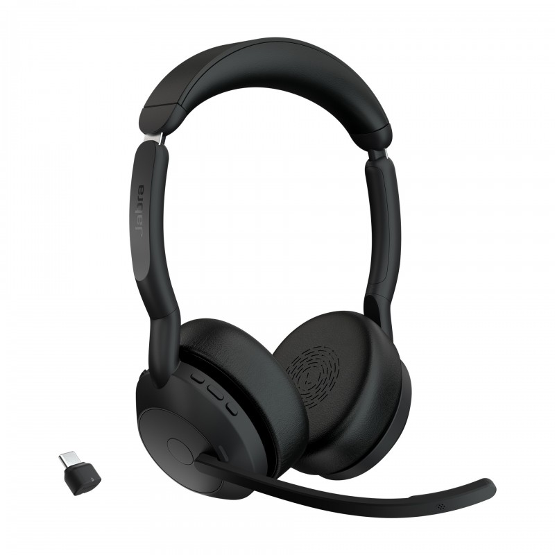 Jabra Evolve2 55 Link380c UC Estéreo Negro 25599-989-899