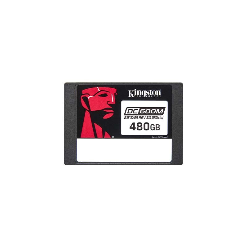 Kingston Technology DC600M - 480GB 2.5" 3D TLC NAND Serial ATA III SEDC600M 480G
