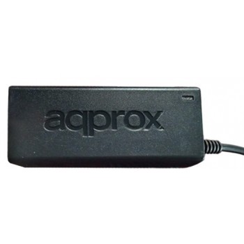 CARGADOR APPROX UNIVERSAL PARA NETBOOK 45W AUTOMATICO CON 8 TIPS COLOR NEGRO Y ROJO 8435099527947