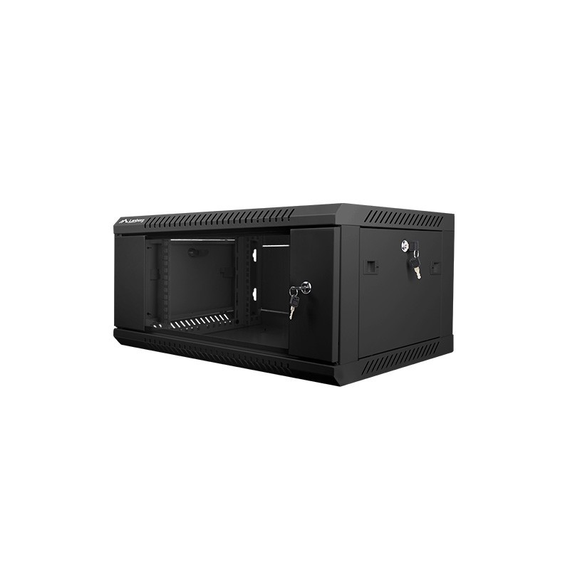 ARMARIO MURAL LANBERG WF01-6404-10B NEGRO - 19 48.26CM - 4U - IP20 - 600x450x279mm - HASTA 60KG DE 
