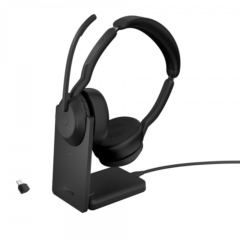 Jabra Evolve2 55 Auriculares Inalámbrico y alámbrico Diadema Oficina Centro de llamadas Bluetooth Ba 25599-989-889