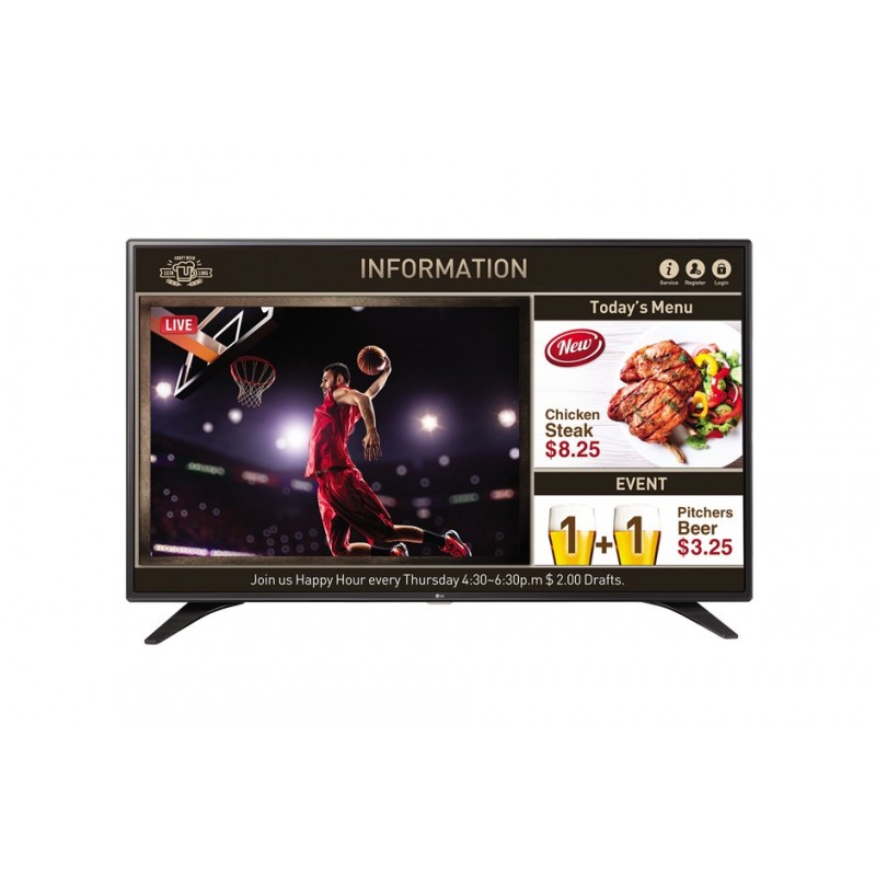 LG 55LV640S, 139,7 cm (55"), Full HD, 1920 x 1080 Pixeles, 400 cd   m², 9 ms, 178º