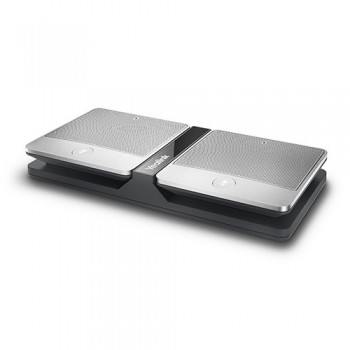 Yealink CPW90 Micrófono para conferencias Negro, Plata YEA_CPW90