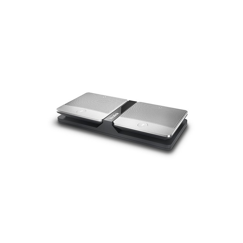 Yealink CPW90 Micrófono para conferencias Negro, Plata YEA_CPW90